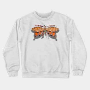 The curl butterfly Crewneck Sweatshirt